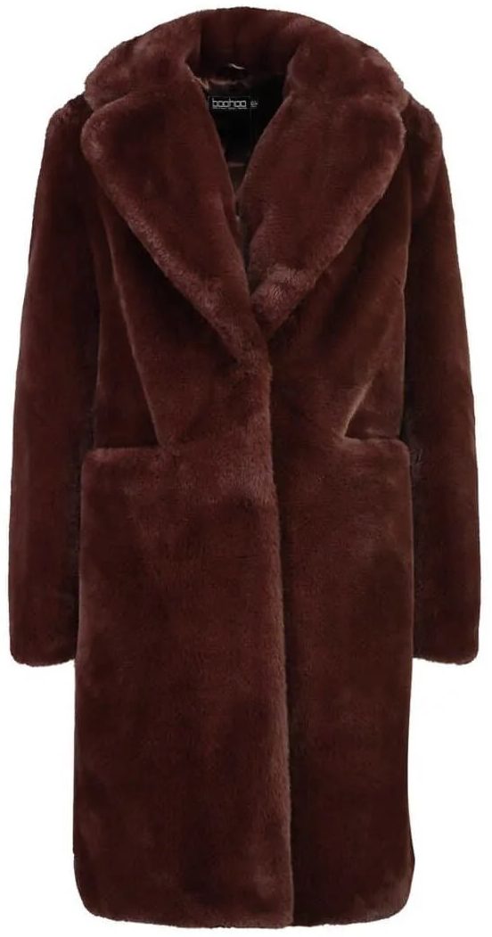 Plush Faux Fur Coat