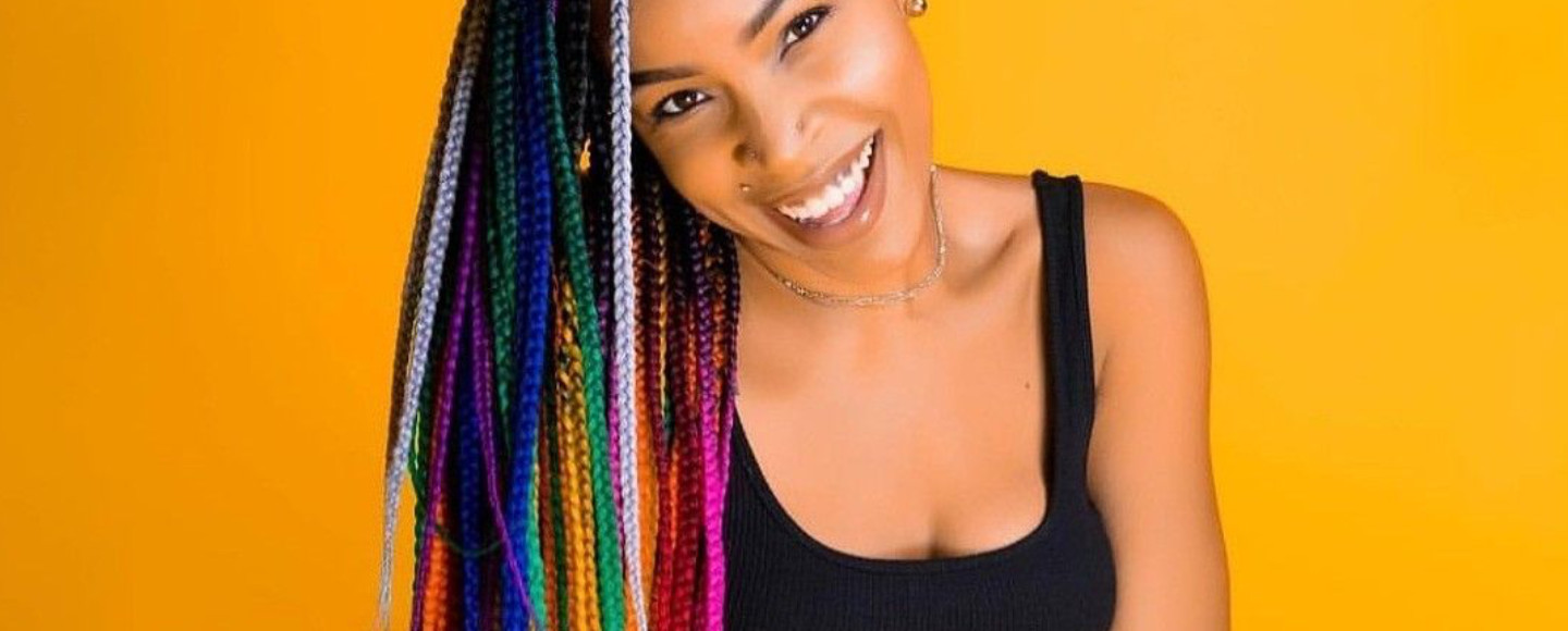 Elevate Your Style Game with Rainbow Box Braids for Black Hairstyles