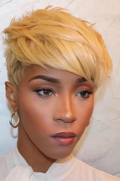 Short Haircuts For Black Women With Round Faces 2022