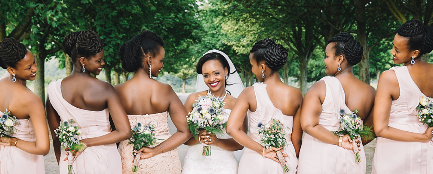 Amazing Black Wedding Hairstyles for Bridesmaids